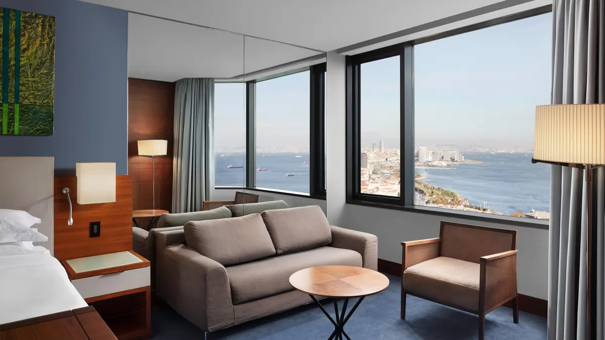 A room facing the sea