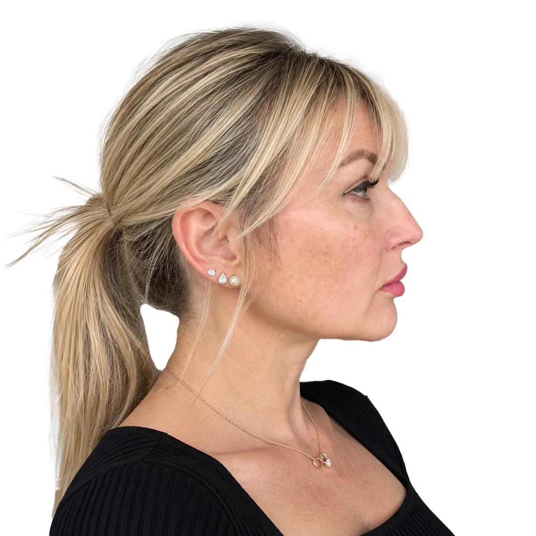 Rhinoplasty · Profile — До