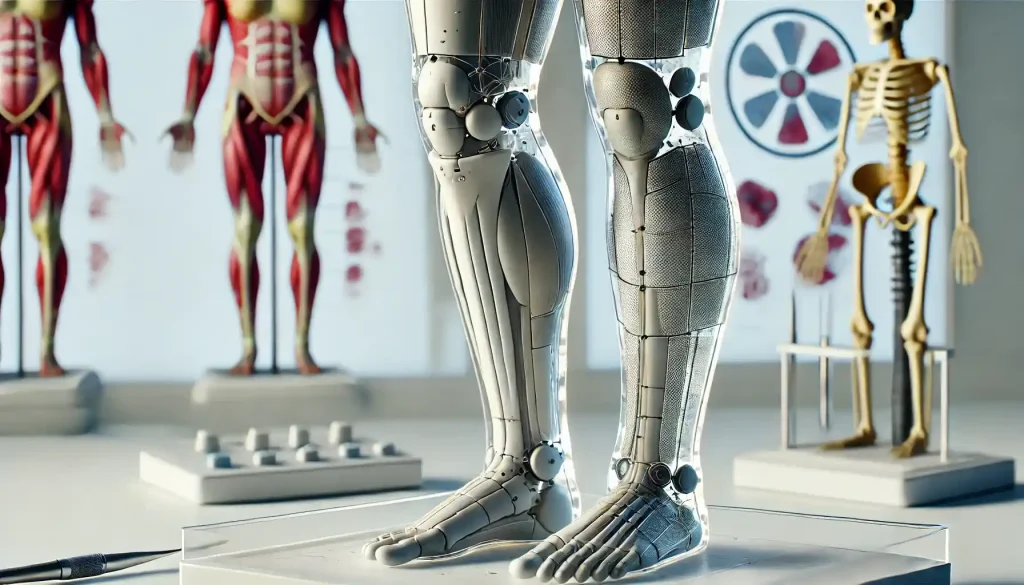 3D anatomisches Modell der Wade