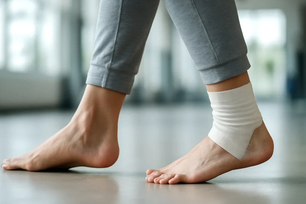 ankle liposuction recovery