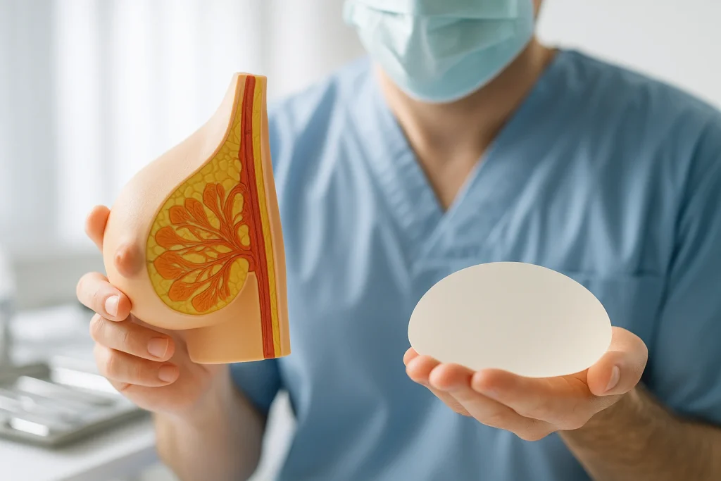 breast implants or lift