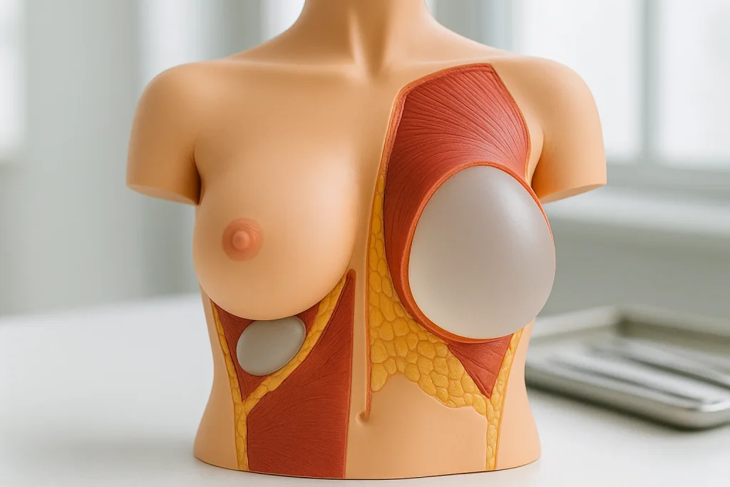 3D anatomisches Brustmodell
