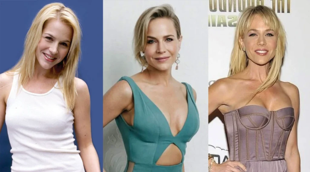 transformation of julie benz