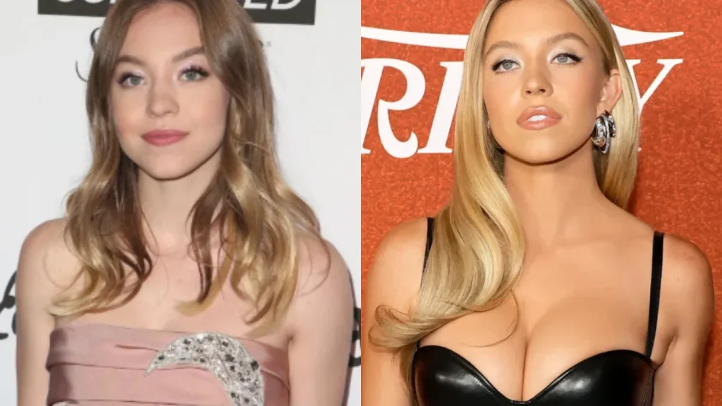 sydney sweeney before and after