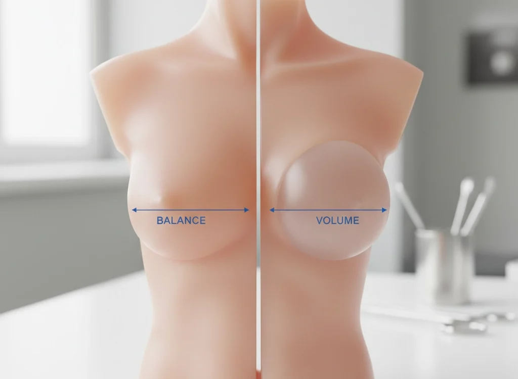Modello anatomico 3d del volume di simmetria dell'impianto