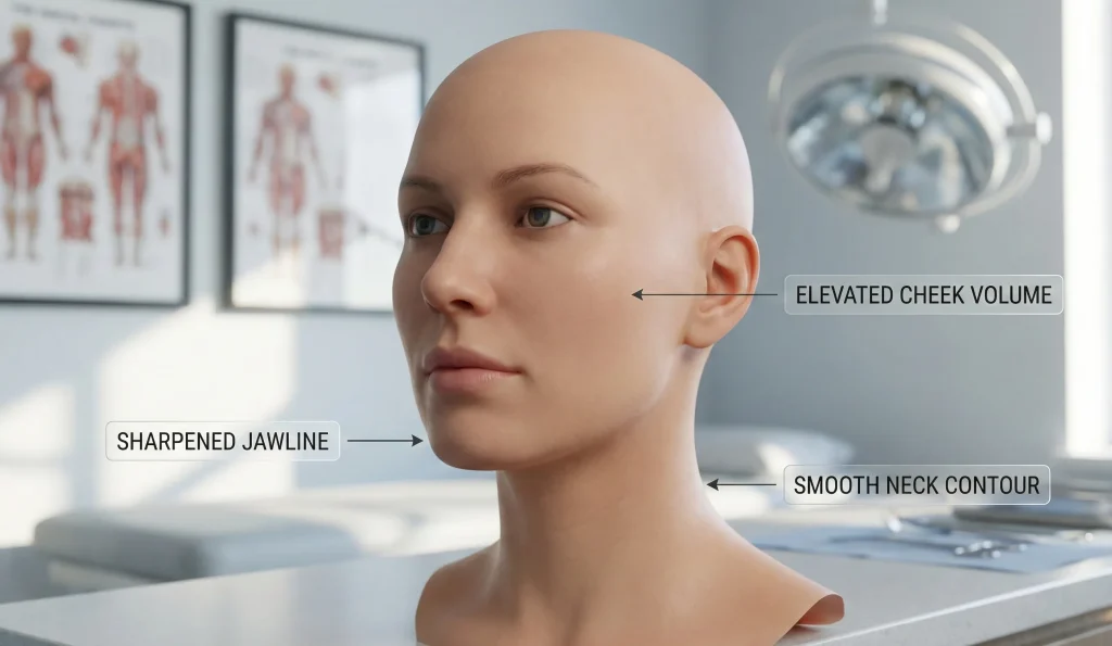 3d tıbbi model uzun vadeli yüz germe sonuçlarını 10 yıl sonrası gösteriyor