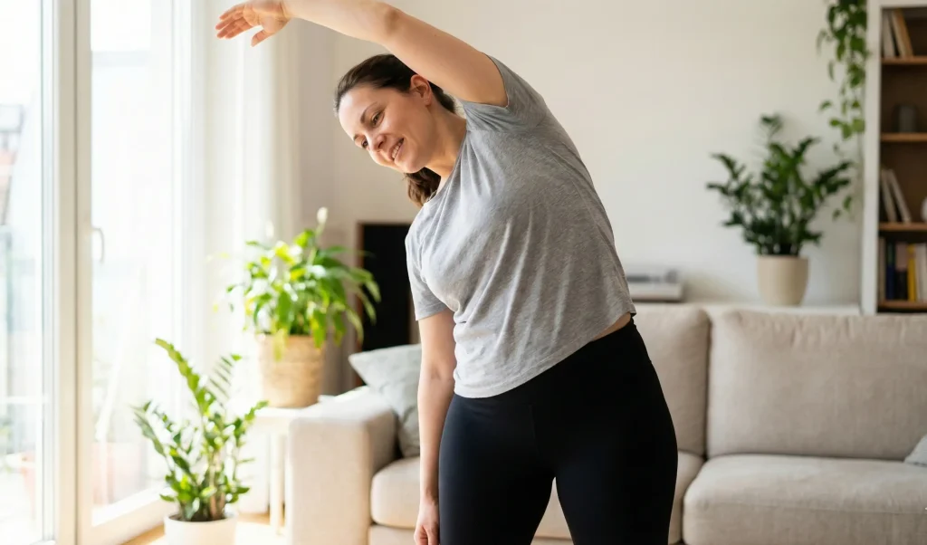 gentle stretching exercises at home after liposuction