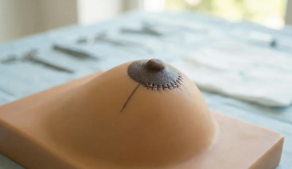 areola altında