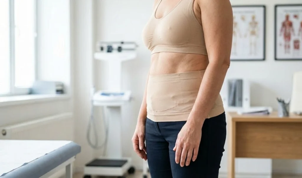 abdominoplasty recovery standing body contour check