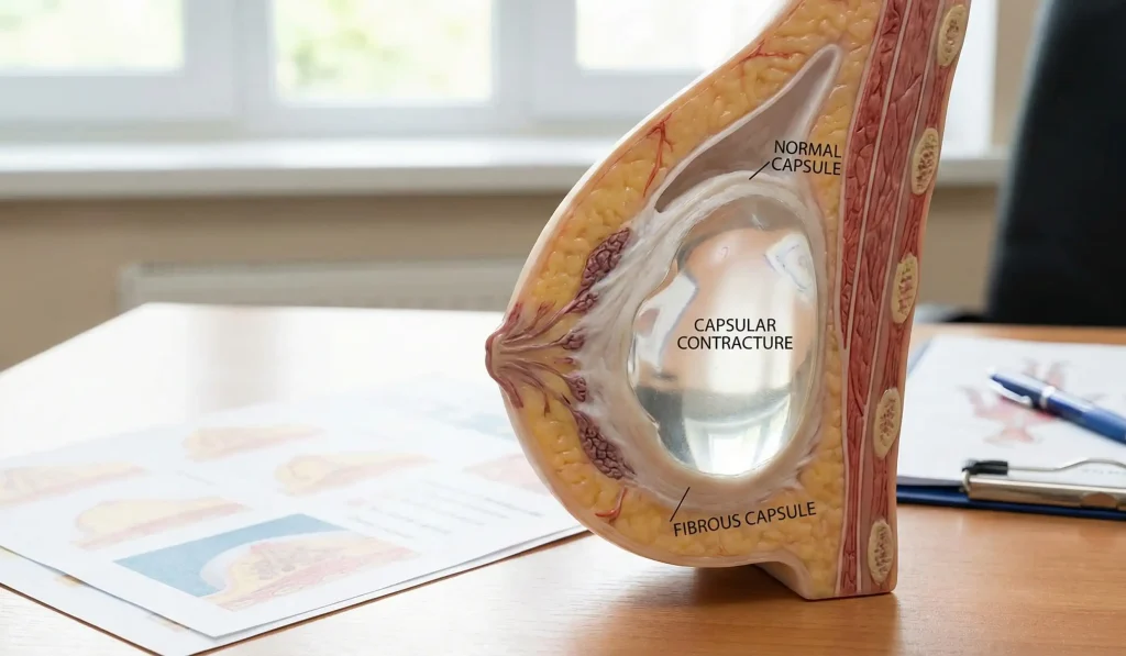 Anatomisches Brustmodell Kapsularkontraktur