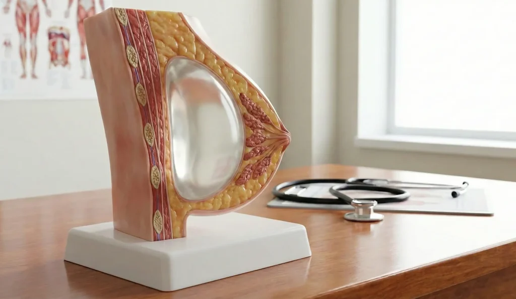 anatomik model yapışkan jel stabilitesi