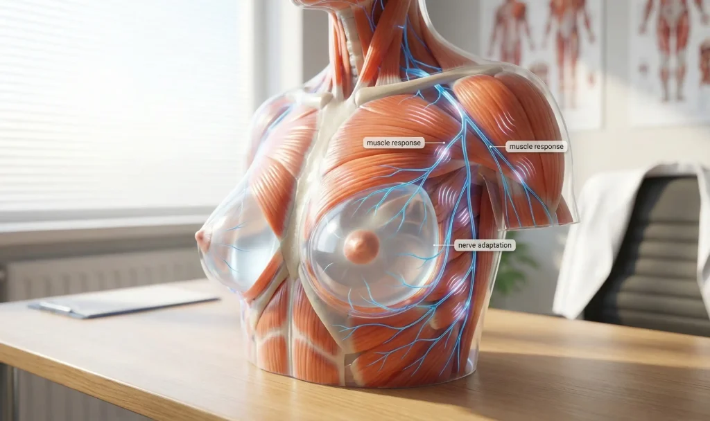Anatomisches Modell Nerven-Muskel-Reaktion