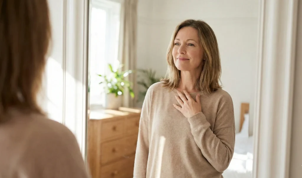 breast augmentation drop and fluff natural results