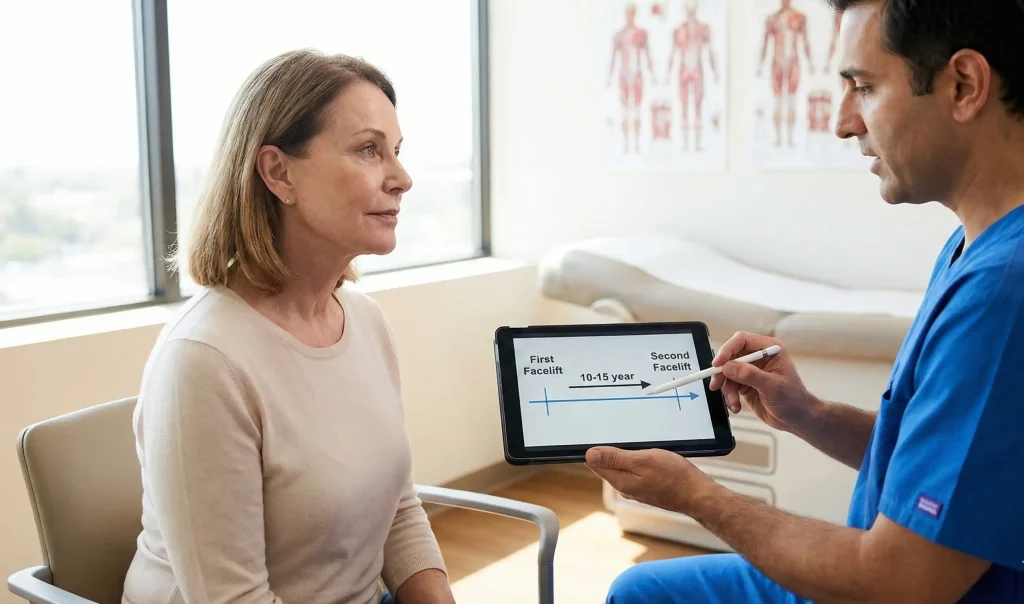 second facelift timing timeline revision consultation