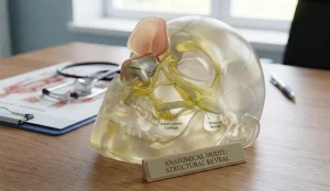 anatomical model nasal structure reveal