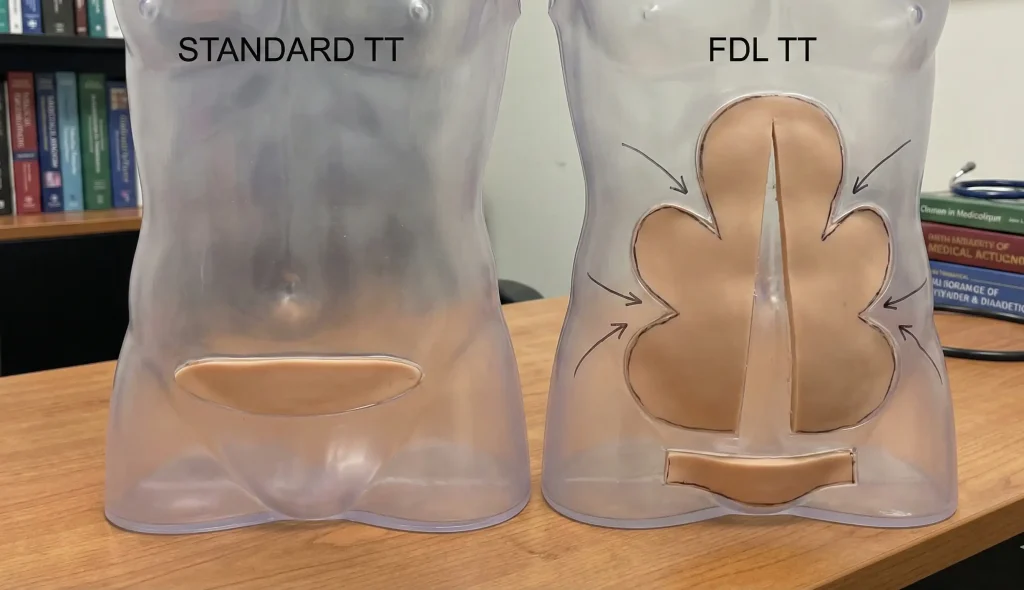 anatomik model standart vs fdl excizyon