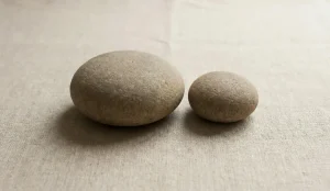 asymmetrical rocks natural light