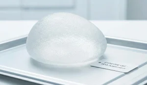 modern cohesive gel breast implant fda approved close up