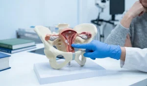 anatomical model hysterectomy demonstration