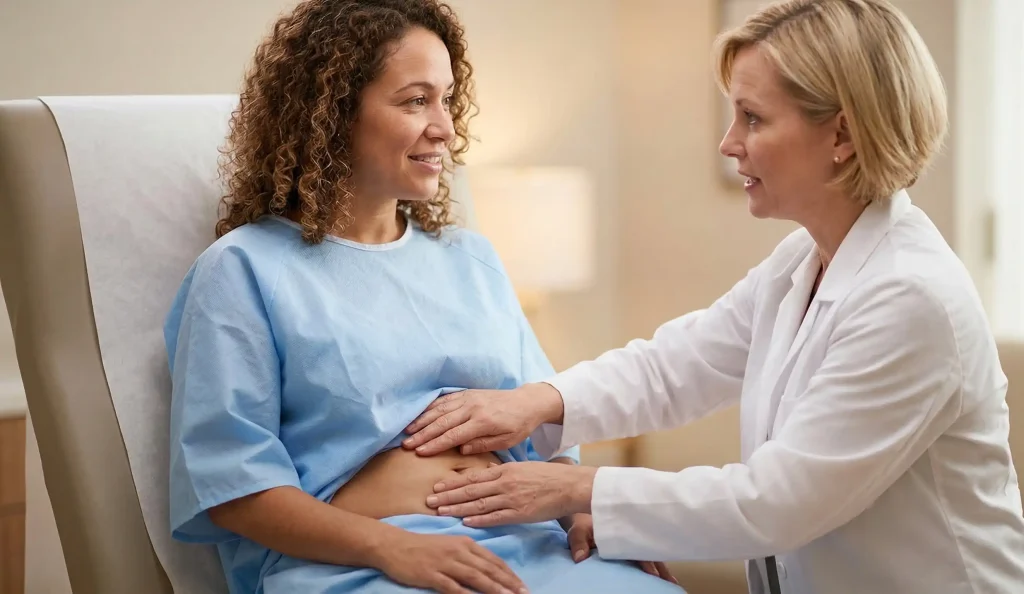 klinik muayene karın palpasiyası