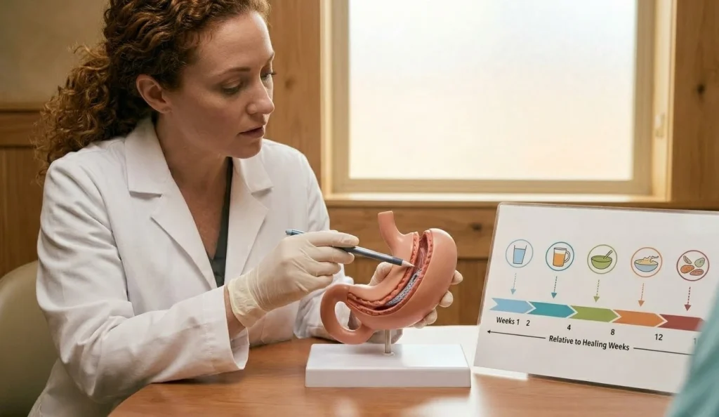 demonstrație etape dietă gastric bypass
