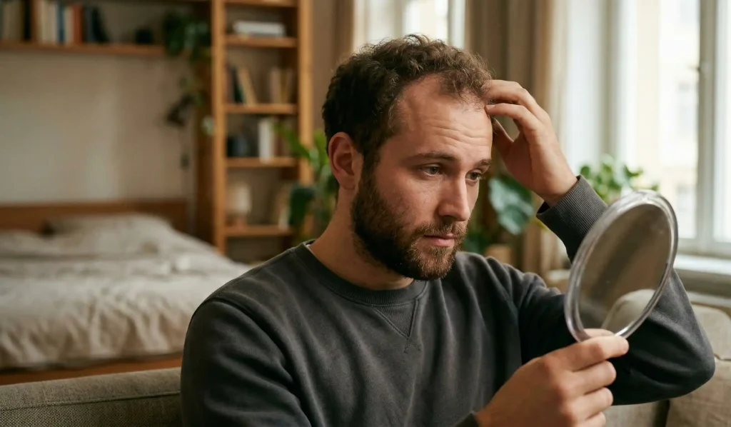 Abdeckung der Überlegung zu Haarspendern