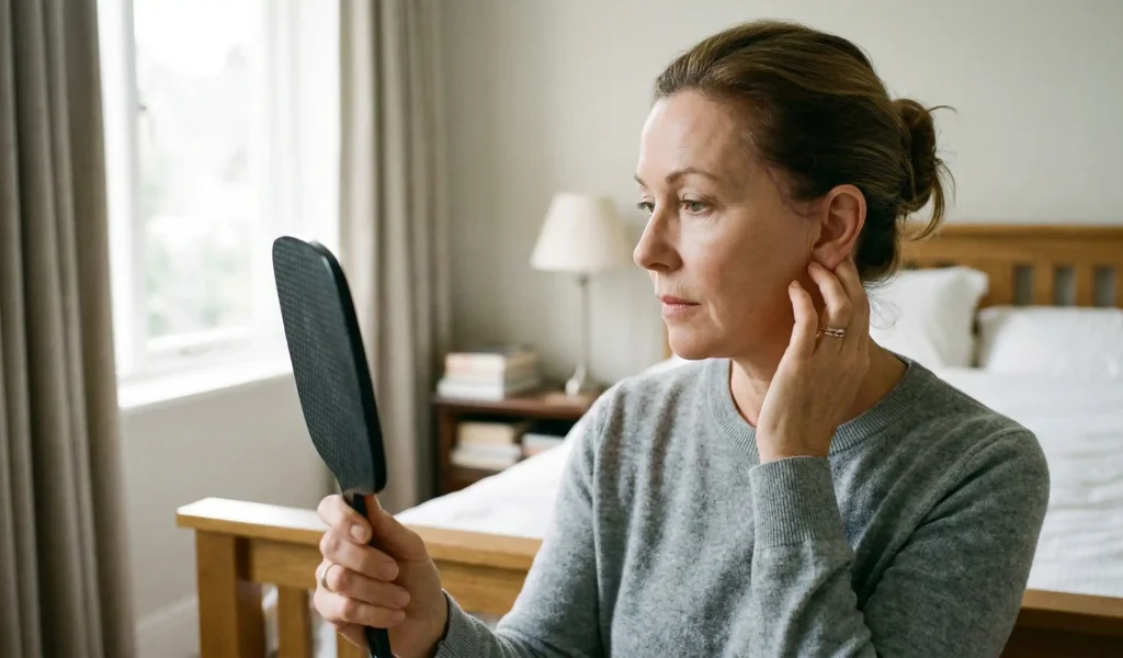 Aufnahme der Taubheit nach Facelift