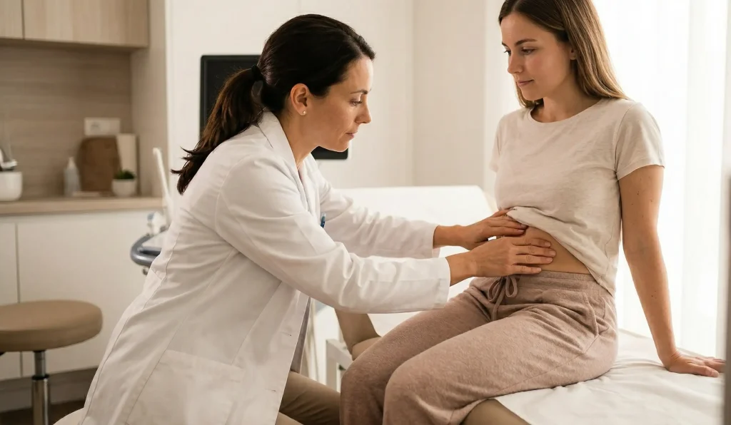 Bauchdeckenstraffung Beratung Klinikbesuch