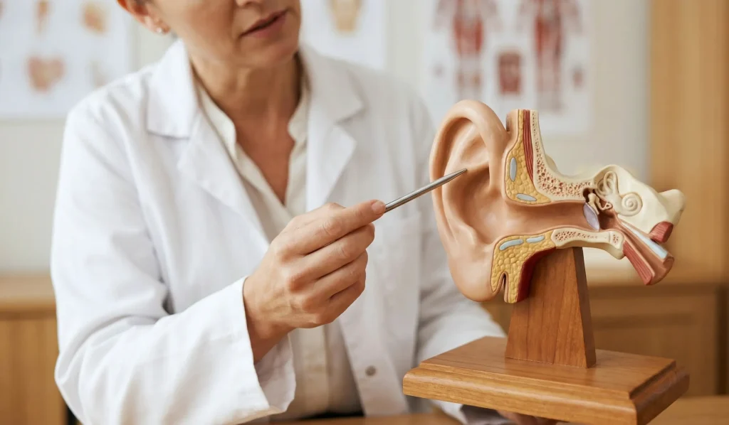 modello anatomico di cartilagine dell’otoplastica
