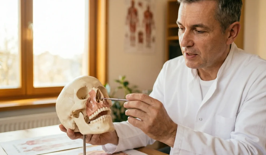 modello anatomico rinoplastica pressione starnuto