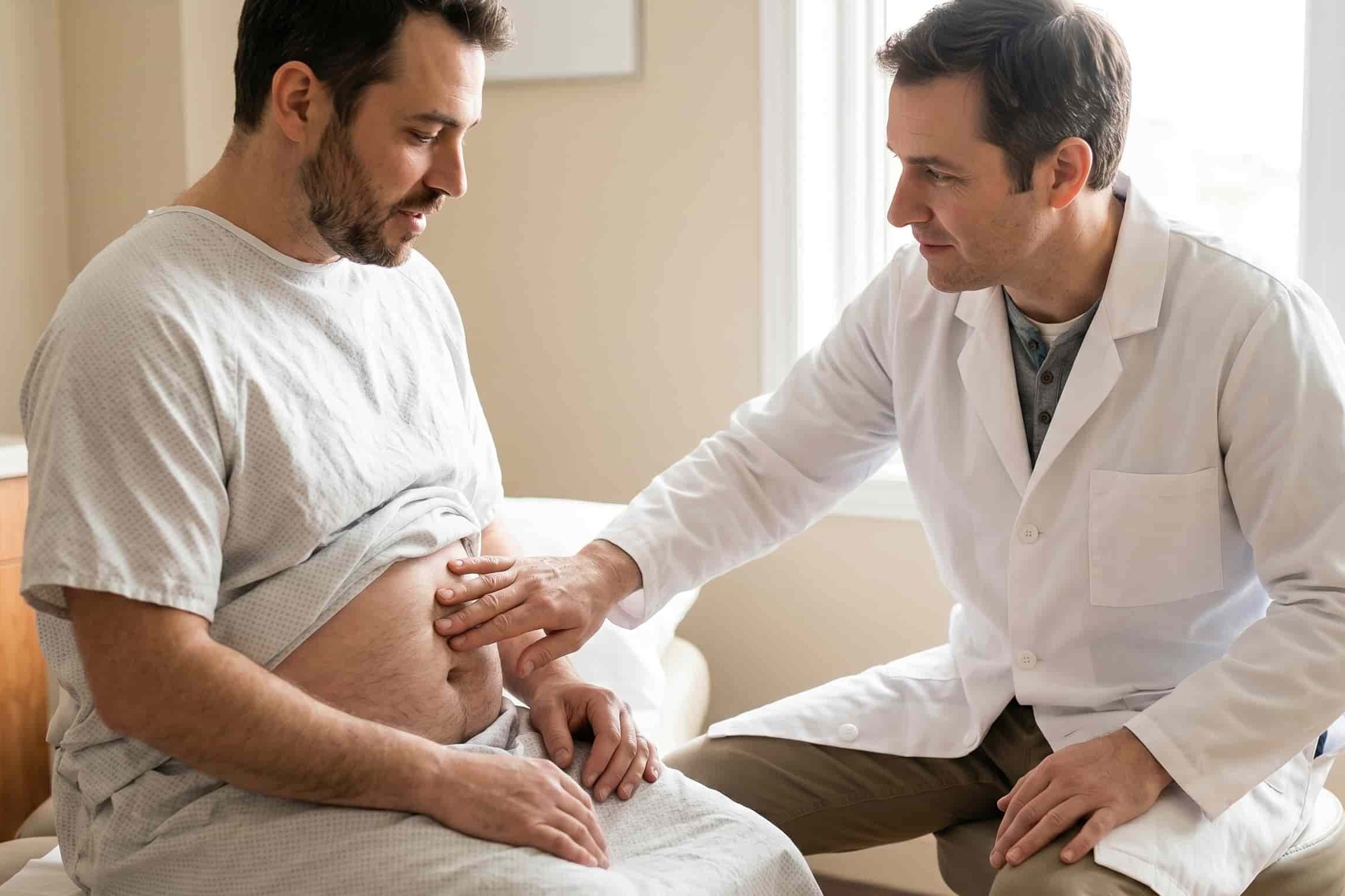 cold bariatric surgery clinic examination