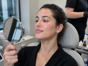 glass skin after mesotherapy treatment