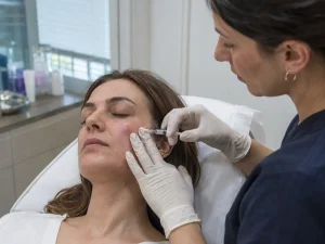 natural face mesotherapy procedure clinic