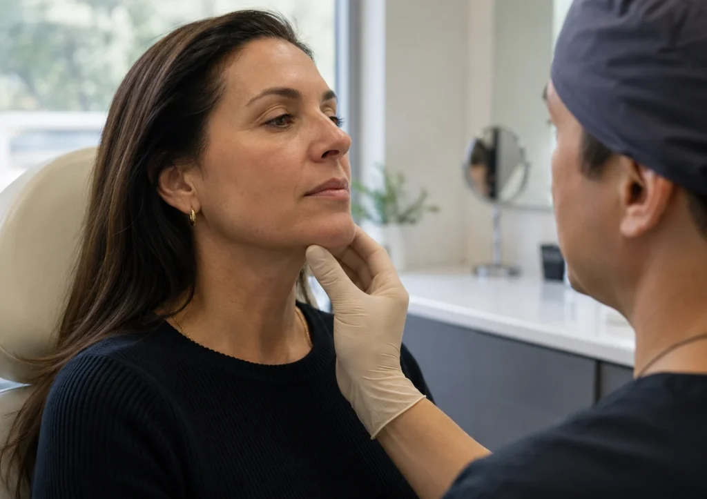 removing the chin implant
