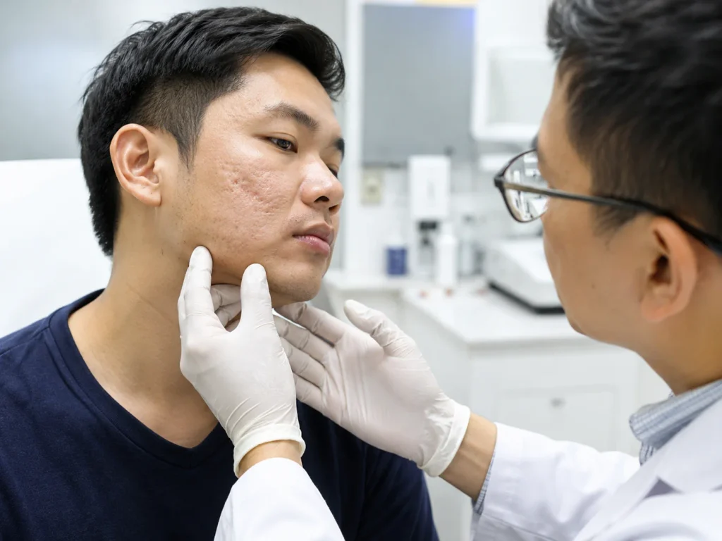 most effective fix for deep acne scars